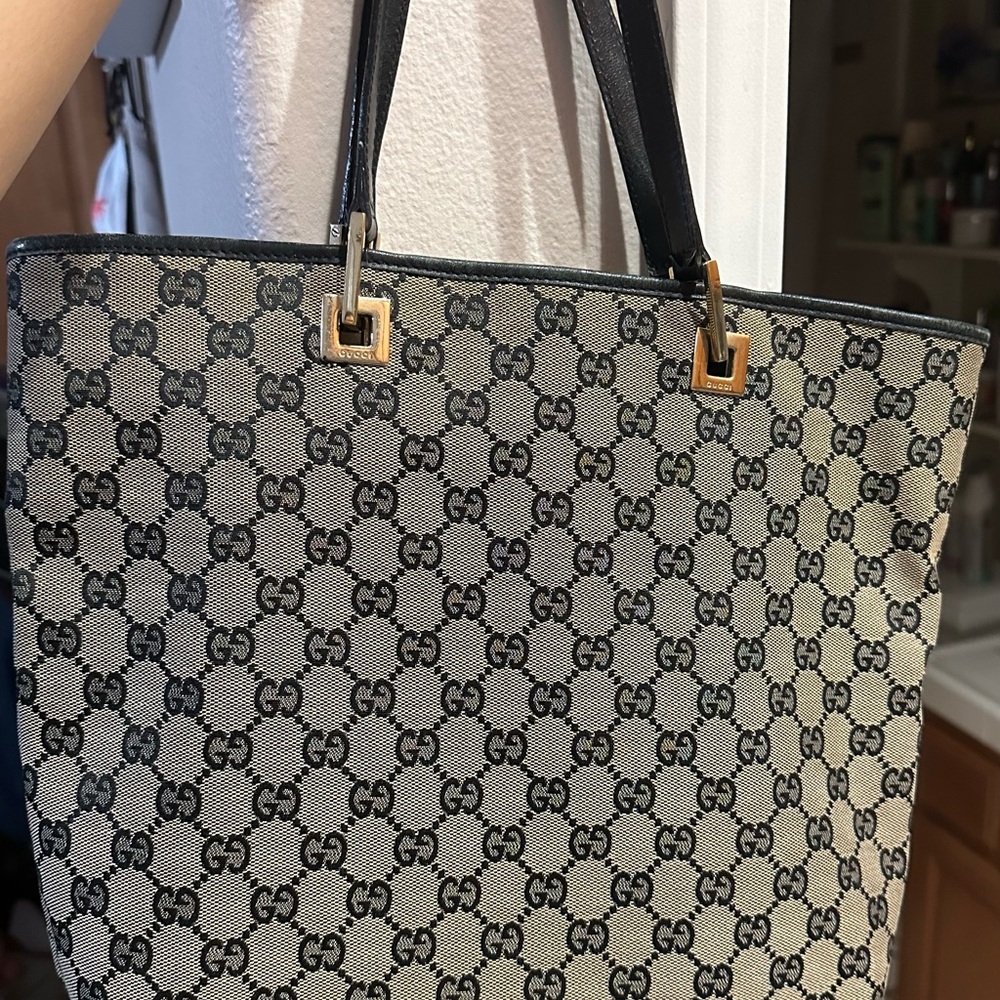 Gucci Monogram Tote Bag